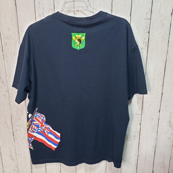 Vintage 80's T&C Surf Designs Hawaii Graphic Print - Picture 4 of 7